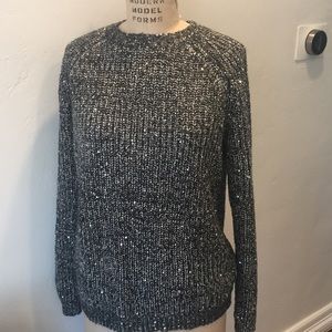 BB Dakota sweater with sequins